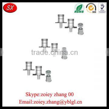 China Manufacturer Custom Zinc Plating Self Clinch Low Profile Panel Fasteners