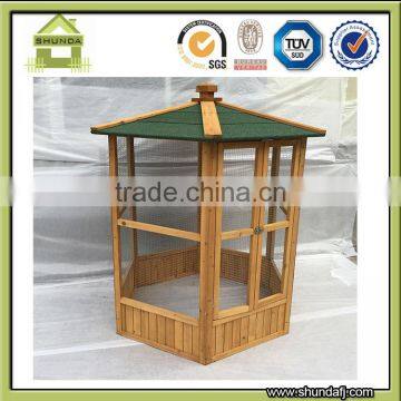 SDB04 Wholesale Large Wooden Bird Aviary Outdoor Bird Cage Animal Cage photo-6