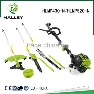 52cc halley new design CE with brush cutter 4 in 1 HLMP520