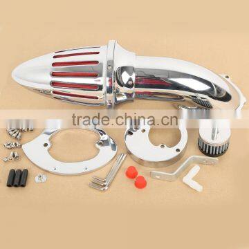 Chrome Air Cleaner Kits Intake Filter for Honda VTX1300 VTX 1300 1986-2012 90 91 photo-2