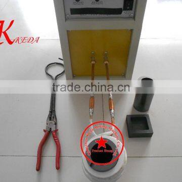 Portable China Induction Gold Melting Furnace For Sale photo-6