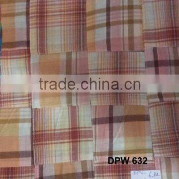 Indian 100 Plain Madras Cotton Patchwork handmade pure fabric