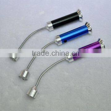 High Quality Flexiable Aluminium Led Working Light 9 Led Flashlight Colorful Led Flashlight photo-3
