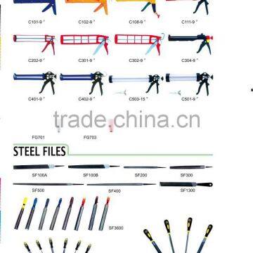 PAGE 72 CAULKING GUN STEEL FILES