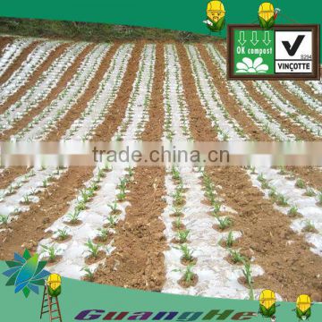 PLA plastic garden mulch,biodegradable mulching in agriculture