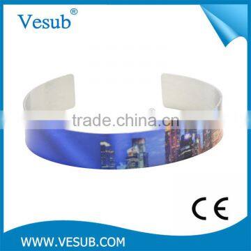 Manufacturer Provides Straightly Custom Design Aluminum Bracelet