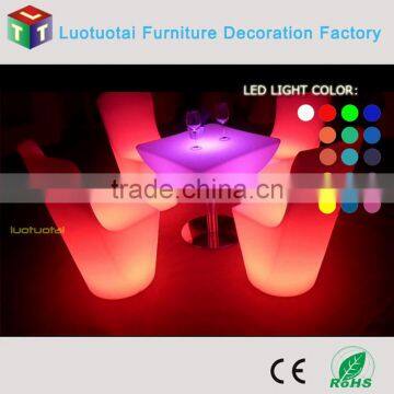 Heavy PE Plastic Waterproof Remote Control LED Bar Chair/LED Furniture Sofa Furniture LTT-CT05A photo-6