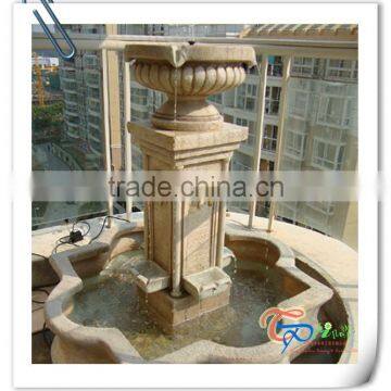 Resin Garden Urn Home Big Water Fountain