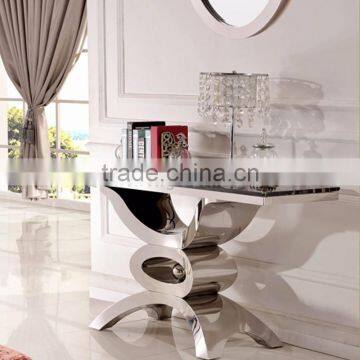 Metal Base Marble Modern Luxury Console Table photo-2