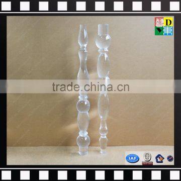 Modern wholesale acrylic bench leg, acrylic furniture legs, acrylic legs for furniture