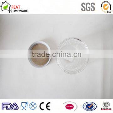 Wholesale High Quality Glass Jar Glass Food Storage Pot With Metal Cap photo-2