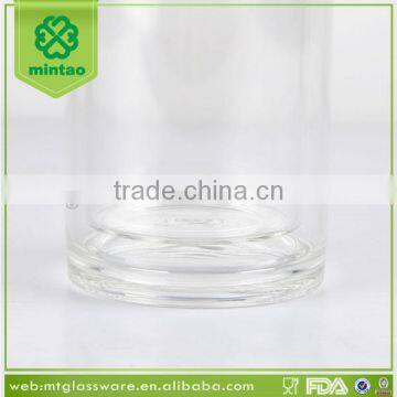 Promotion 400ml Custom Braned Double Wall Glass Drink Tea Water Bottles With Bamboo Lid photo-3