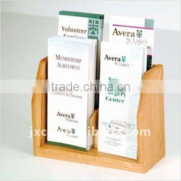 Counter top brochure display rack-4 pocket