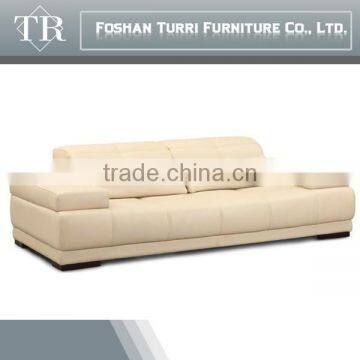 Foshan Factory Geniune Italian Leather Leisure Living Room Sofa photo-3