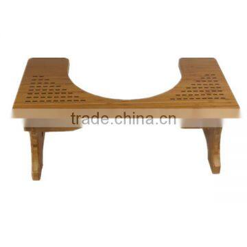 2016 chinese nice quality Bamboo toilet stools and ottomans