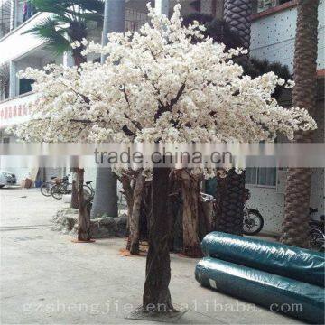 SJ201710221 Artificial Plastic Silk Cherry Blossom Lighted Tree for Indoor or Outdoor photo-2