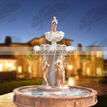 Large Size Outdoor Garden Water Mable Fountain photo-4