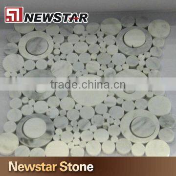 Newstar penny rounds natural stone mosaic