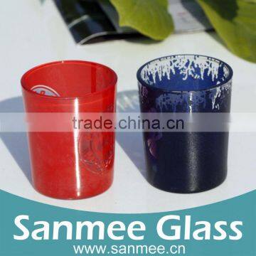 103ml High Quality Printed Glass Candle Containers Wholesale Glassware photo-4