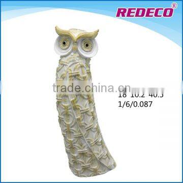 2017 Newly resin animal statue owl statues for tabletop deco