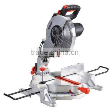 255mm Long Life Silent Induction Motor Electric Aluminum Wood Cutting Machine Tools Circular Power King Compound Miter Saw photo-2
