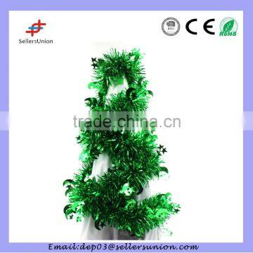 Christmas tinsel garland for Christmas tree,home,shop,party decoration