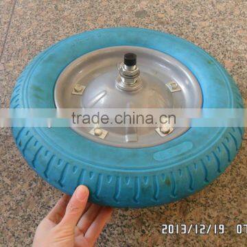 PU Foam Wheel 3.25-8,Flat free wheel