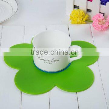 Flower Petals Insulation Silicone Cup Pad photo-4
