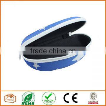 2015 New Eva Zippered Hard Eyeglasses Box Case Bag Blue Chiqun Dongguan photo-2