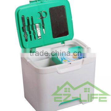 Large Size Children Medical Gift Customized Plastic SOS PP Made Wall Mounted First Aid Storage Box/kit for Hospital