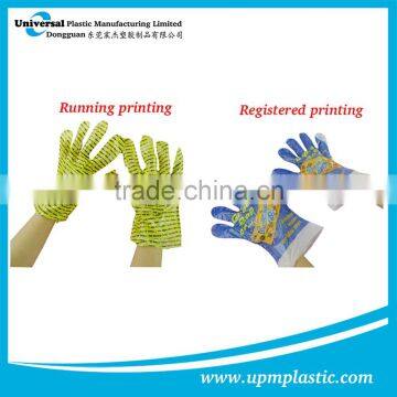 Household disposable HDPE plastic gloves