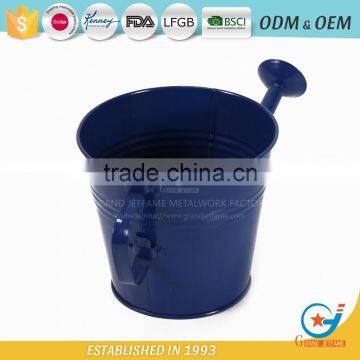 6 Inch Planters to Hang on Fence Metal Garden Plant Pots Planters photo-5