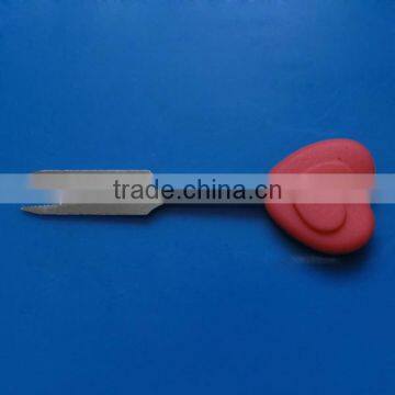 Silicone Heart Shape Fruit Fork