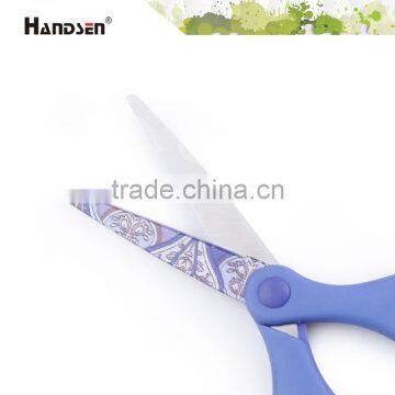 6-1/2" Plastic Handle Printing Coated Scissors photo-3
