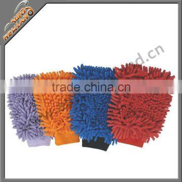 Microfiber car cleaning glove