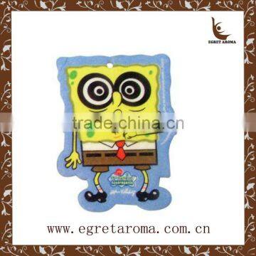 EA1-1011 Green Customized Hanging Paper Car Air Freshener photo-6