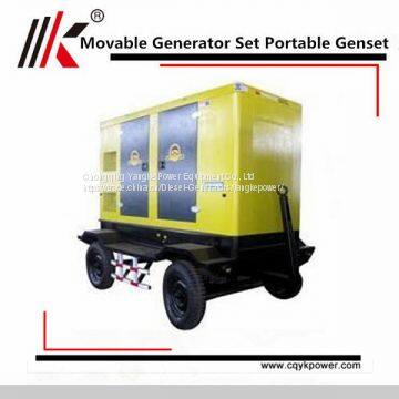 MOVABLE 150KW GENERATOR SET WITH SHAGNCHAI DIESEL ENGINE CONTAINER GENSET DIESEL GENERATOR PRICE