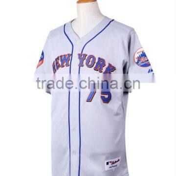 custom appliqued embroidery logo numbers baseball jersey