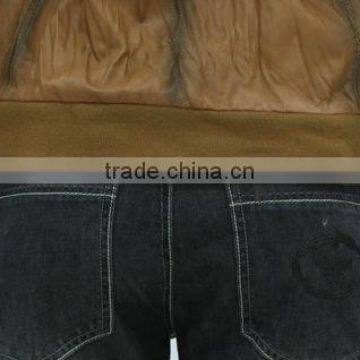 2014 Men Slim Leather Jacket in Plus Size photo-5