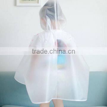 Plastic Disposable poncho raincoat type for teenage poncho raincoat