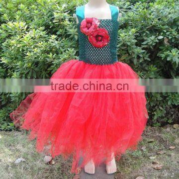 Wholesale Green Tutu Dress Crochet Top Tutus for Girls photo-3