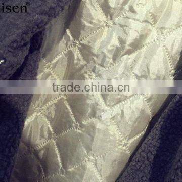 China Clothing Big Sherpa Quilted Women Coat photo-3