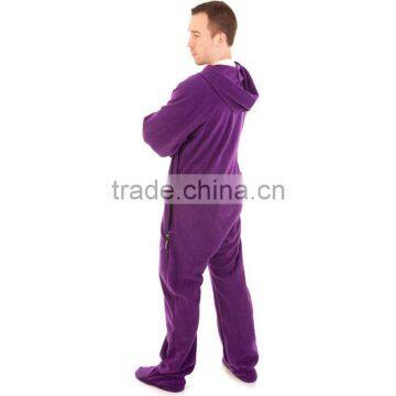 China Factory Warm Thick Flannel Wholesale Adult 3xl Onesie Pajama photo-2