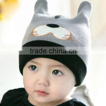 TC17006 Hot Selling Lovely Animal Pattern Baby Beanie Hats New Style Baby Winter Hats photo-2