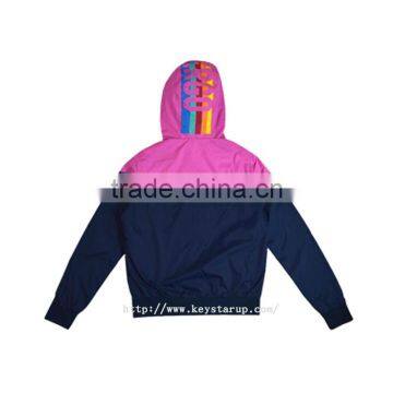 Girls Outside Running Wind Breaker Good Quality Jackets photo-3