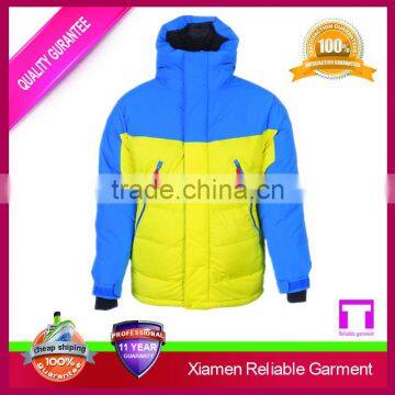 2016 Contrast colour first western down jackets xxl