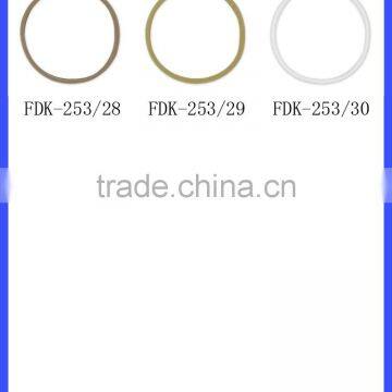 Wholesale Plain Colorful Girl Accessories Fabric Elastic Hair Ties Rope photo-4