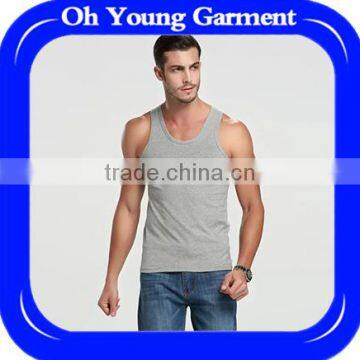 95% cotton 5% spandex tank top,workout tank top,muscle tank top wholesale