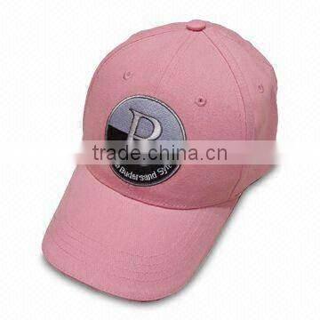 Fashion design high quality golf cap with top button and two metal grommets on side panels