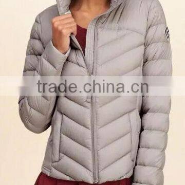 Runwaylover EY1036C Fashion Women Short Ultralight Winter Down Jacket photo-3
